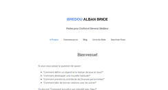 Desktop Screenshot of bredoualbanbrice.net